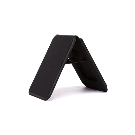 LEAVO Magnetic Leather Foldable Phone Stand – Slim Back Plate Grip