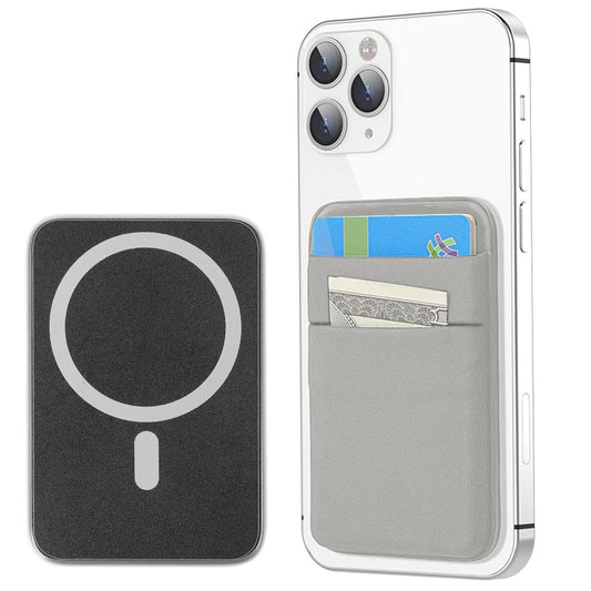 LEAVO Magnetic Elastic Card Wallet – Slim MagSafe Card Holder