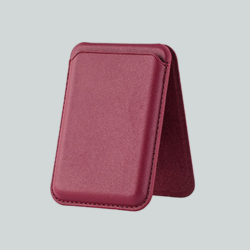 LEAVO MagSafe Leather Wallet – Magnetic Card Holder