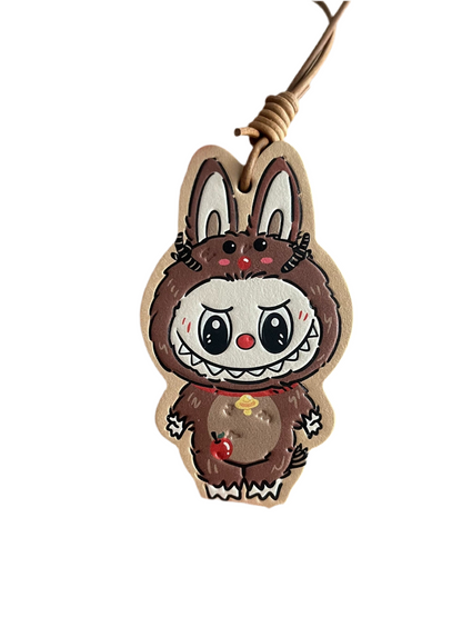 🍎 Labubu Style Charm – Apple Edition