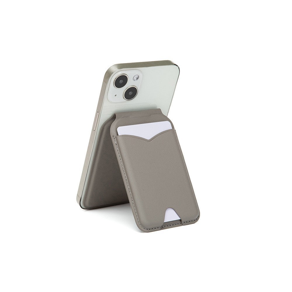 LEAVO MagSafe Mirror Wallet – Magnetic Card Holder & Stand