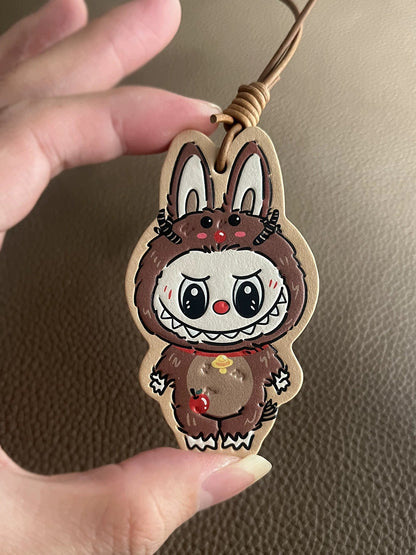 🍎 Labubu Style Charm – Apple Edition