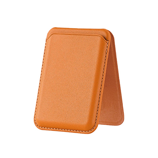 LEAVO Magnetic Leather Card Holder with Stand