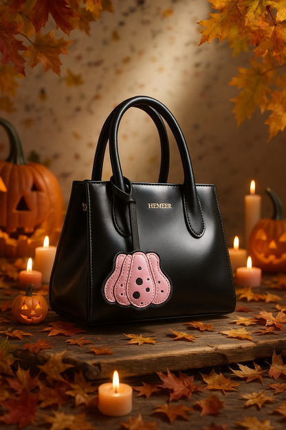 Tiny Detail, Big Vibe – Leavo Pumpkin Charm x Bag Style 👜🍂