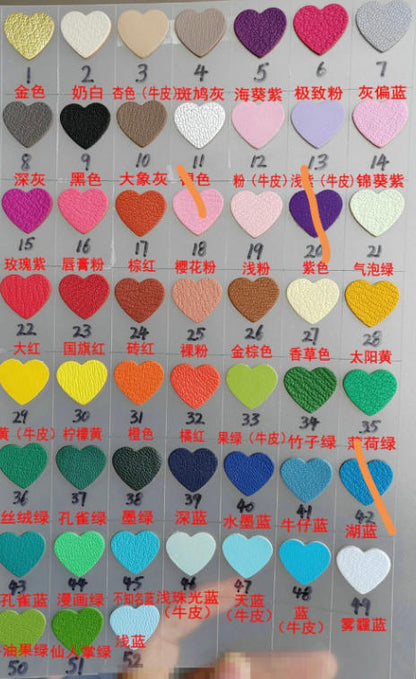 Custom Leather Initial Keychain – Personalized Alphabet Bag Charm Gift