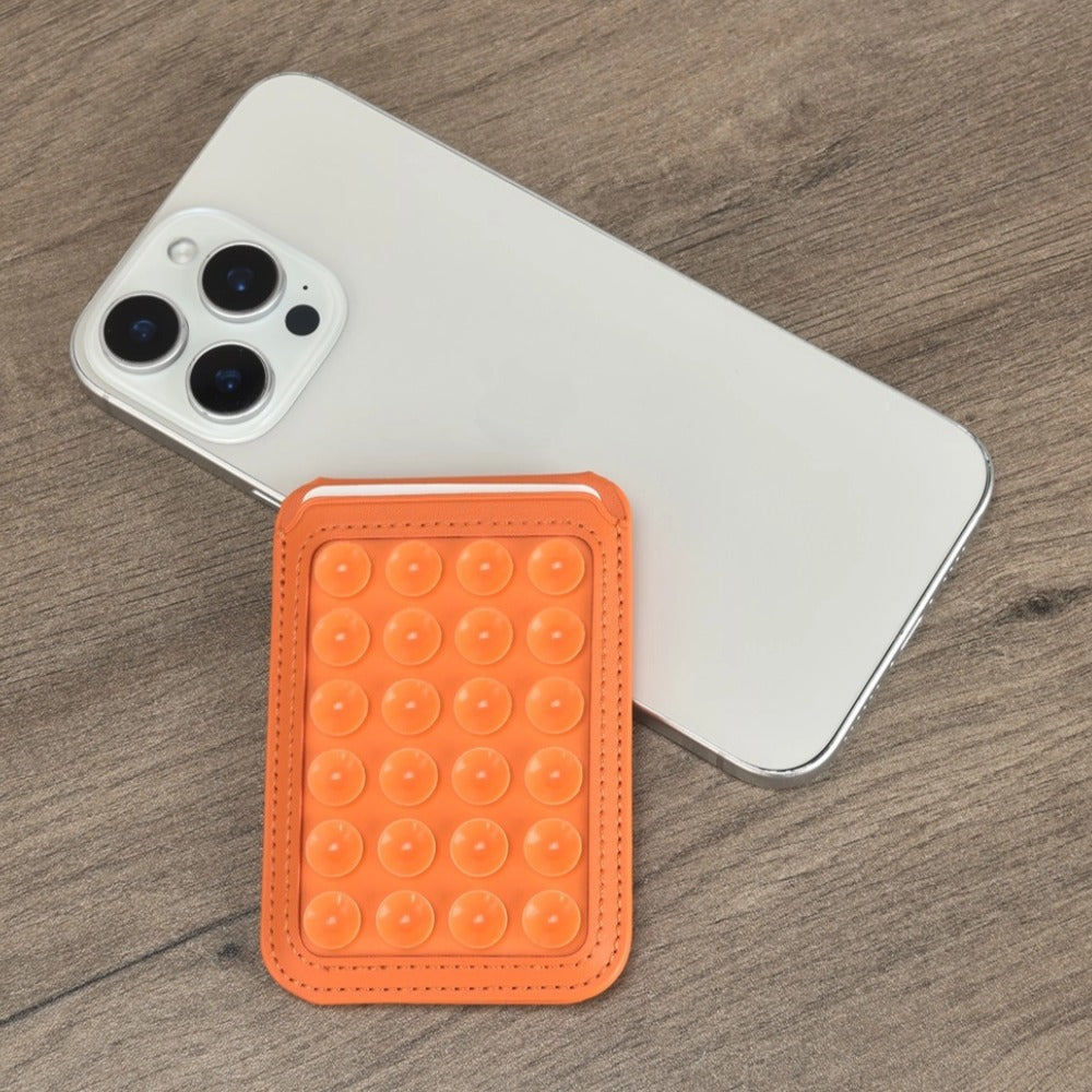 LEAVO MagSafe Card Wallet Stand | Foldable Magnetic Phone Wallet