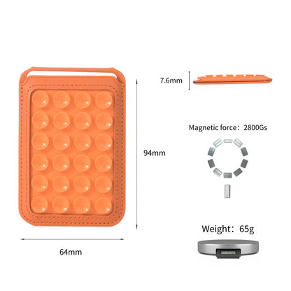 LEAVO MagSafe Card Wallet Stand | Foldable Magnetic Phone Wallet